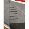 Image 3 : Grey & Black Hudson's Bay Co Wool Blanket - 98" x 80"