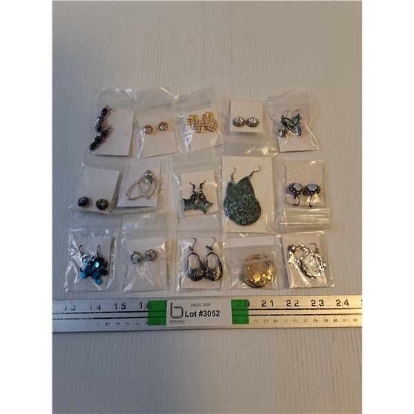 (15) Assorted Pairs of Earrings