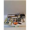 Image 1 : 11 Inch Plier Set,Tuque,Flashlight,Hitch and more as pictured