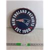 Image 1 : New England Patriots Bottle Cap Wall Sign 14"
