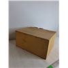 Image 3 : Homemade Wooden Filing Box  With Drawers14x11x7"
