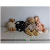 Image 1 : (3) Teddy Bears,  1 Rabbit Stuffie