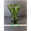 Image 1 : Green Glass Vase 12" Tall