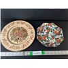 Image 1 : (2) Ceramic/Porcelain Plates Up to 11"