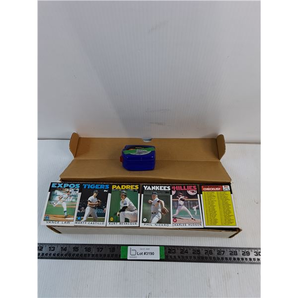 1986 TOPPS Baseball Cards #1-792