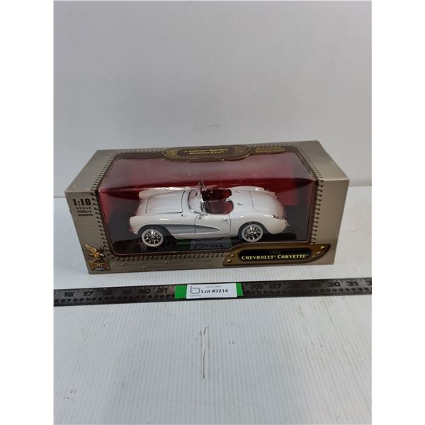 1:18 1957 Chevrolet Corvette-Die-Cast in Original Box