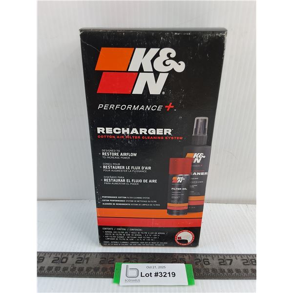 K&N Air Filter Cleaning Kit - Sealed
