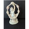 Image 2 : Victorian Style Girl with Puppy Figurine 8" Tall