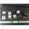 Image 1 : (10) Sets of Earrings- Clip On & Pierced