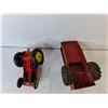 Image 2 : Model Plastic Tractor & Metal Scraper