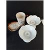 Image 2 : Buffalo Bookends, Glass Candleholders, Ashtrays