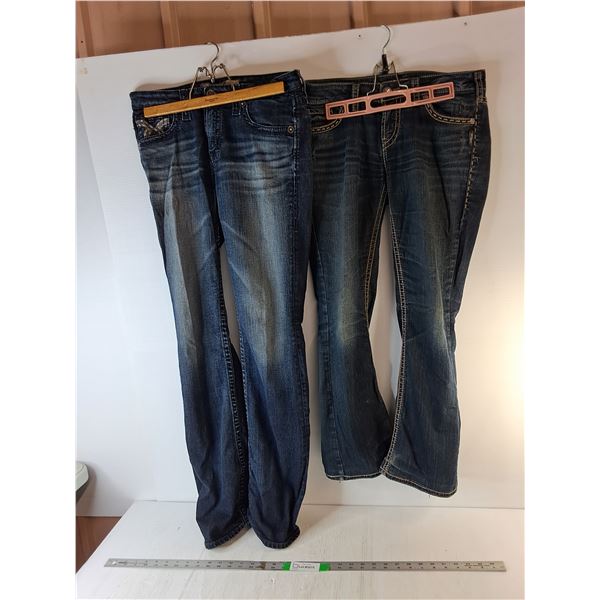 (2) Pairs of Women's Jeans- W29/L31 & 29L