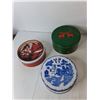 Image 3 : (7) Decorative Tins Up to 7.5"