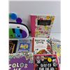 Image 3 : Kids Coloring Books, The Simpsons DVDs, Kids Learning Toy - Powers On, As Is