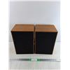 Image 1 : (2) Vintage Speakers - Consignor Said Works, As Is, 13" x 9" x 7", Cannot Ship
