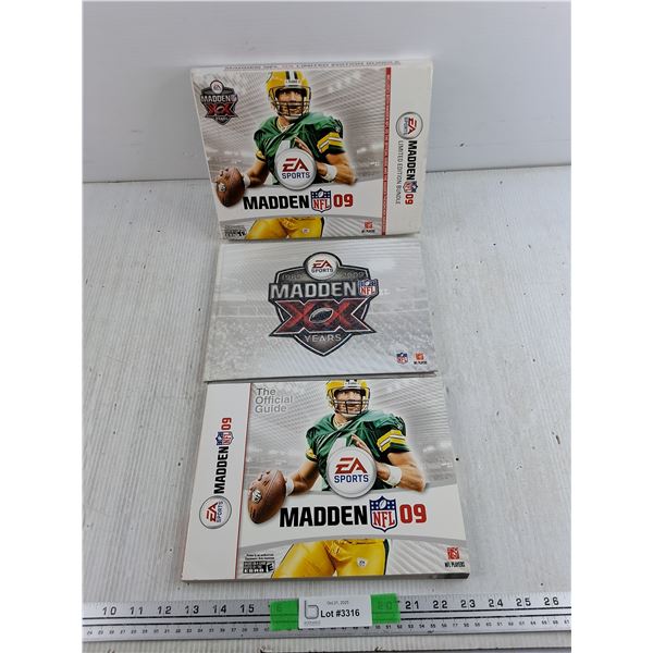 EA Sports Madden NFL 09 Limited Edition Bundle - Authenticity Not Guaranteed