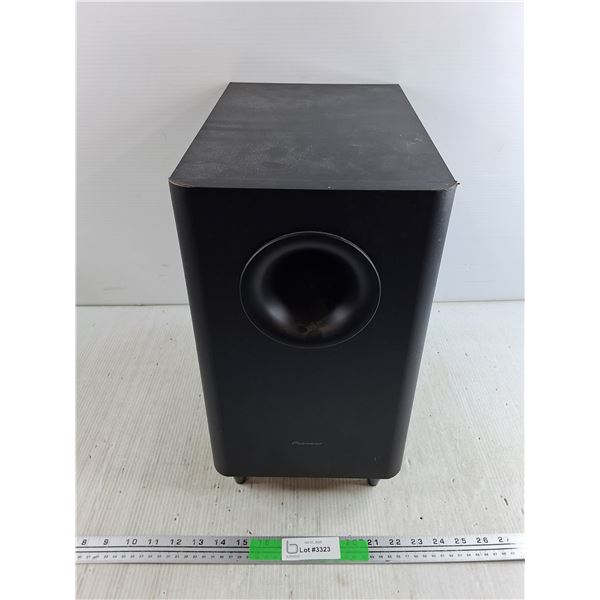 Pioneer Subwoofer - As Is, 14" x 9" x 15", Pickup Preferred