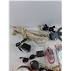 Image 2 : The Amazing Spiderman Comics, Power Outlets, Headphones, Canada Post Stickers, Chargers, Misc