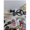 Image 3 : The Amazing Spiderman Comics, Power Outlets, Headphones, Canada Post Stickers, Chargers, Misc
