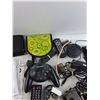 Image 3 : 12V USD Adapter, Microsoft Joystick, Remotes, Various Cords, Misc - As Is