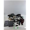 Image 1 : Various Joysticks, CD Cases, Computer Mouse, Cords, Misc