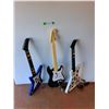 Image 1 : (3) Guitar Hero Guitars - As Is - PICK UP ONLY