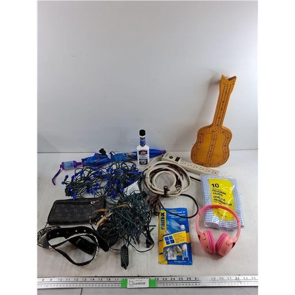 STP Fuel Injector Cleaner, Christmas Tree Light, RGB Strip, Windshield Repair Kit, Power Bar, Misc
