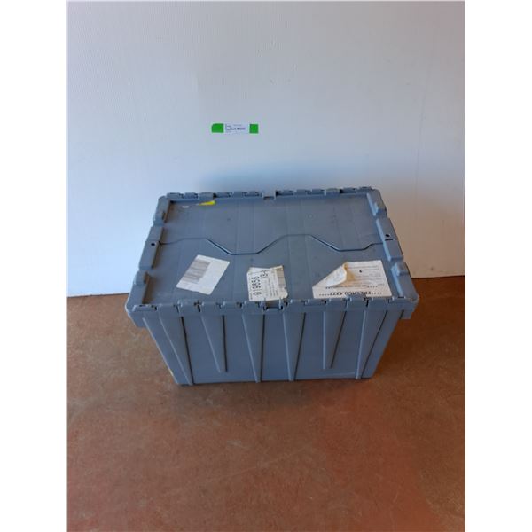 **Plastic Storage Tote 22" x 15" x 12", Cannot Ship