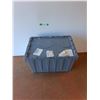 Image 1 : **Plastic Storage Tote 22" x 15" x 12", Cannot Ship