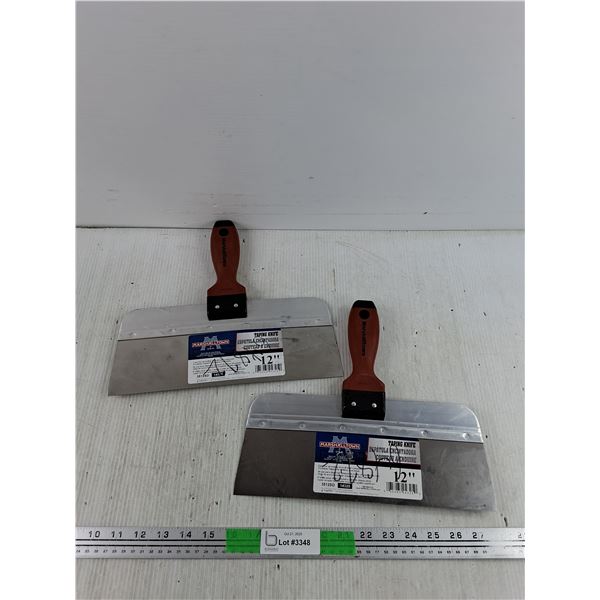 (2) 12" Marshalltown Taping Knives