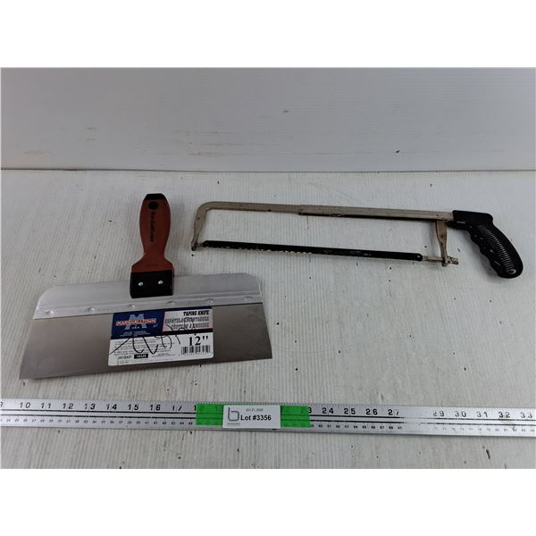 12" Marshalltown Taping Knife, Miter Saw