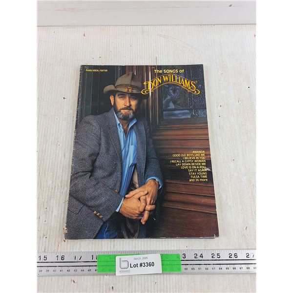 The Songs of Don Williams Rhyme Book