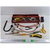 Image 1 : Tool Caddy, Bungee Cords, Box Cutter, Screwdrivers, Scissors, Hex Wrench Set