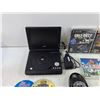 Image 2 : Coby DVD Player, Energizer Battery Charger, Various CDs, PlayStation 2,3, Xbox 360, Wii Games