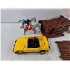 Image 2 : Play Mobile Playset, Die Cast Van, Various Toys