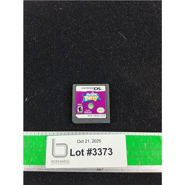 Nintendo DS My Sims Party Game Cartridge - As Is, Authenticity Not Guaranteed