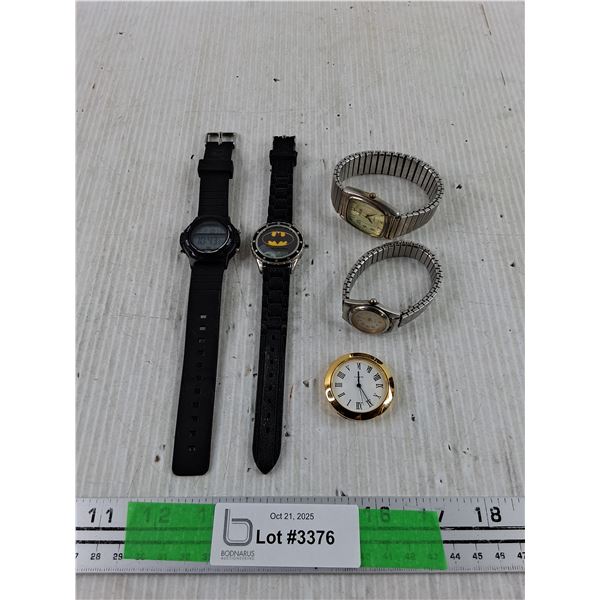 Digital & Analog Watches - Powers On, As Is, Authenticity Not Guaranteed