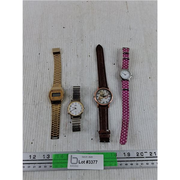 Digital & Analog Watches - As Is, Authenticity Not Guaranteed