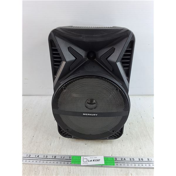 Mercury Portable Speaker - As Is 13" x 7" x 8"