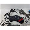 Image 2 : Nintendo Power Plug, OBD2 Scanner, Dualshock 2 & Competition Pro Joysticks - As Is