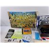 Image 2 : Cordless Air Duster - As Is, Coin Envelopes, Various Books, Birds of Saskatchewan Poster , Misc