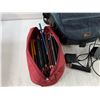 Image 2 : Nintendo Switch Console, Charging Station, Amazon Speaker - As Is, Pencils, Camera Bag, Baseball Hat
