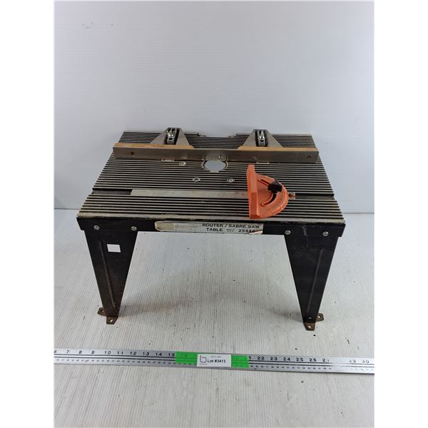 **Sears Craftsman Router/Sabre Saw Table 18" x 13" x 11", Cannot Ship