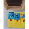 Image 2 : Fisher Price Battery Powered Movie Viewer Theater - As Is,  Movie Cartridges - As Is