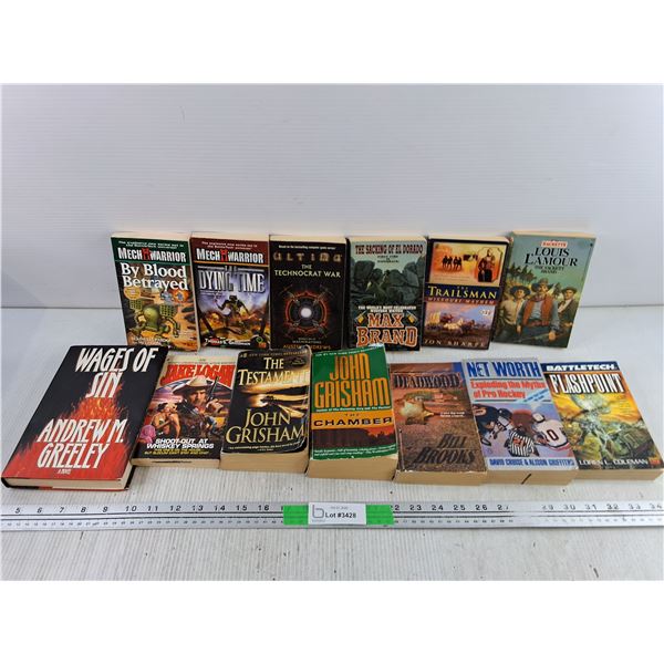 Books - Jake Logan, John Grisham, Battletech