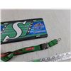Image 4 : Saskatchewan Roughriders Front License Plate, Pilsner Neck Keychain