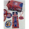 Image 3 : Montreal Canadiens Coasters, Talking Bottle Opener, Patches, Coin Bank