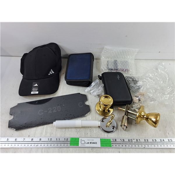 Adidas Backless Hat, Door Knobs, Wall Hook, Misc
