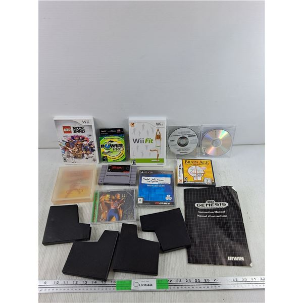 Wii Games, Nintendo Super NES Super Scope 6 Cartridge, Microfilament Line, Misc