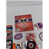 Image 3 : Montreal Canadians Wall Decor, Key Chain, Coin Set, Hockey Card, Patches